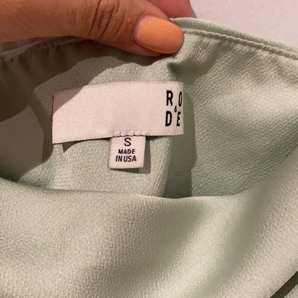 Anthropologie Satin Cowl Neck Cami - Picture 4 of 6